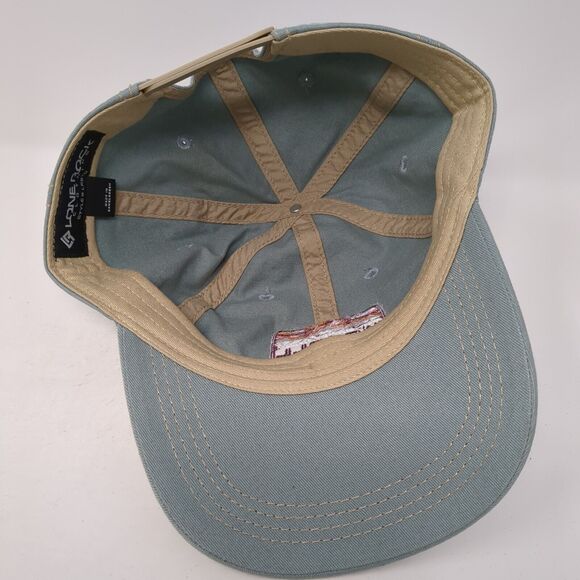 McCall Idaho Snapback Hat Blue One Size Adjustable Embroidered Lone Rock - Picture 6 of 8